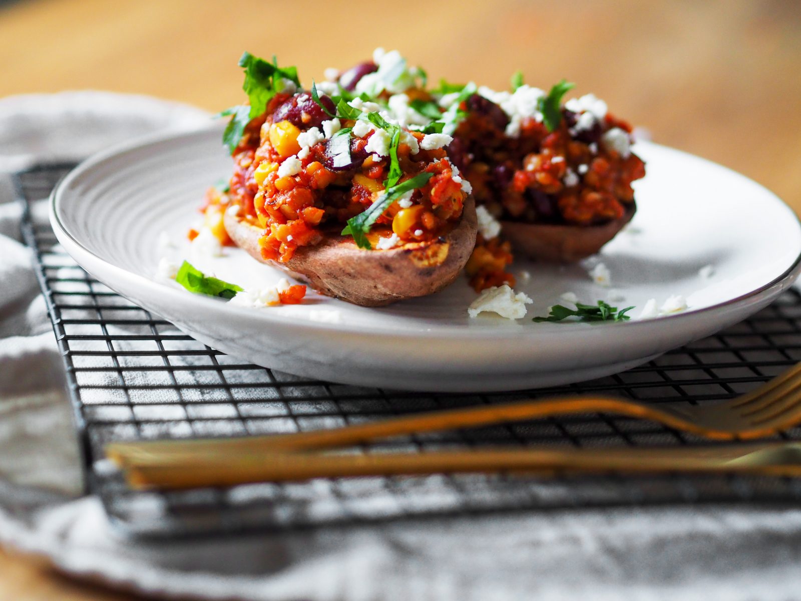 chilli sin carne rote linsen